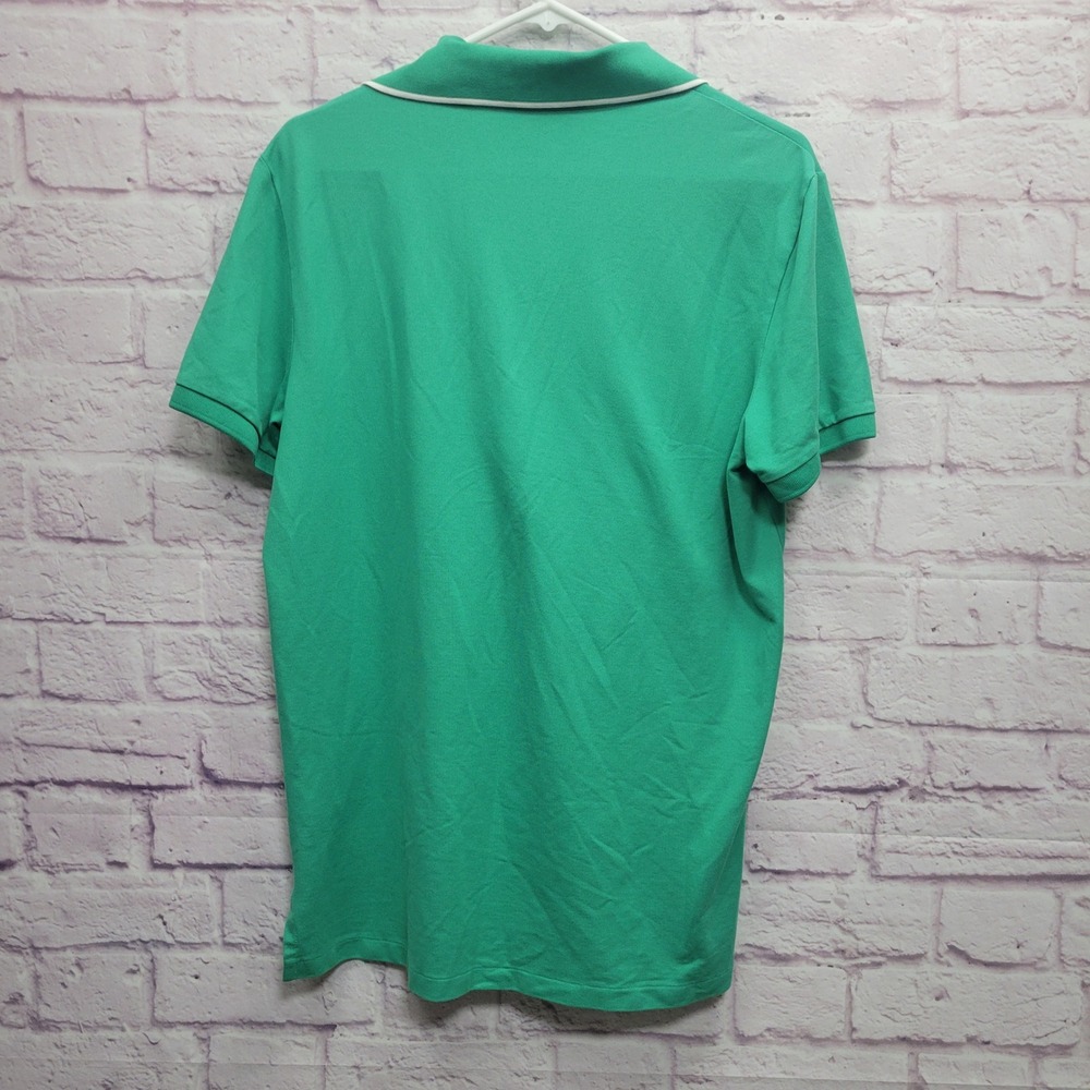 Polo Golf Ralph Lauren Polo Shirt Mens M Green Big Pony Performance Country Club - Picture 2 of 8
